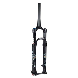 WEHQ Spares WEHQ Suspension Fork Bike, 26 27.5 29 Inch Bicycle Suspension Fork MTB Air Fork Smart Lock Out Damping Adjust Bike Front Fork 1-1 / 8" Disc Brake