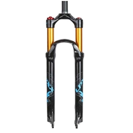 WEHQ Spares WEHQ Suspension Fork Bike, 27.5 Inch Bicycle Front Fork Magnesium Alloy MTB Suspension Fork Strong Structure Air Fork Bicycle Accessories Suspension Fork