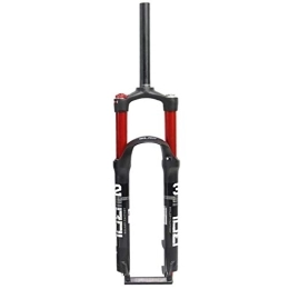 WEHQ Mountain Bike Fork WEHQ Suspension Fork Bike, Bicycle Air Front Fork 26 27.5 29 Inch Double Shoulder Control MTB Bike Ultralight Aluminum Alloy Suspension Fork Straight Tube 1-1 / 8" Travel 100mm