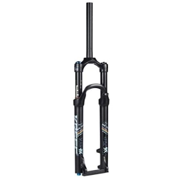WEHQ Spares WEHQ Suspension Fork Bike, Bike Suspension Fork 26 / 27.5 / 29 inch Rebound Adjust Air Pressure Fork MTB QR 9mm Travel 120mm Crown Lockout Ultralight 1-1 / 8'' 1650g