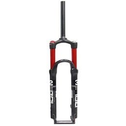 WEHQ Spares WEHQ Suspension Fork Bike, MTB Bike Fork 26 27.5 29 Inch Mountain Bicycle Air Suspension Magnesium Alloy Shoulder Lock Quick Release Travel 100mm 1-1 / 8