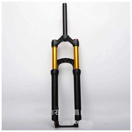 WEHQ Spares WEHQ Suspension Fork Bike, MTB Bike Suspension Fork 26 / 27.5 Inch Double Air Chamber Disc Brake QR 9mm Travel 125mm Manual ABS Lock XC Bicycle 1700g