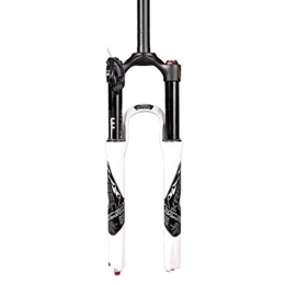 WEHQ Spares WEHQ Suspension Fork Bike, MTB Suspension Bicycle Fork 26" / 27.5" 29" Mountain Bike Air Fork Manual Locking Remote Locking Tapered and Straight Tube