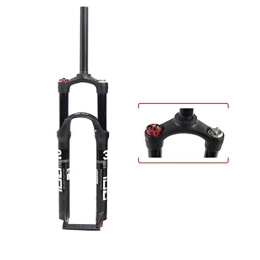 WEHQ Spares WEHQ Suspension Fork Bike, Suspension Carbon Pneumatic Fork, Mountain Bike Suspension MTB Bicycle Fork Carbon Steering Tube, Pneumatic Fork with Shock Absorber