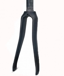 WJNY Spares WJNY Carbon Fiber Shock Fork, UD Full Carbon High Strength Fork Matte 700C Road Bike Hard Fork for Mountain Bike Parts, Manual 3K-700C&-; matte