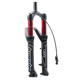 WLJBD Spares WLJBD Bike Suspension Fork 26 / 27.5 / 29 Inch Air Fork Mountain Bicycle Front Forks 34 Discbrake 110mm Travel 1-1 / 8" HL / RL (Color : Bred, Size : 29in)