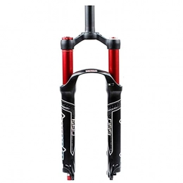 WLJBD Spares WLJBD Bike Suspension Fork 26 / 27.5 / 29 Inch Mountain Bicycle Front Forks Fork With Rebound Adjustment 105mm Travel 28.6mm Threadless Steerer Shoulder / Remote Control (Color : Ared, Size : 27.5in)