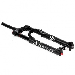 WLJBD Spares WLJBD Bike Suspension Forks Mountain Bike Fork 27.5 29 Inch Damping Adjustment DH AM Travel 160mm Bicycle Air Fork Cone 1-1 / 2" Discbrake Thru Axle 15 * 110mm (Color : Black, Size : 29inch)