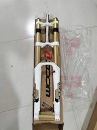 WULE-RYP Spares WULE-RYP Fork Mountain bicycle MTB 680 DH Downhill Suspension fork 26 for Bike 26" Travel 180mm Mountian bike Fork (Color : White)