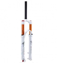 XIAOMEI Mountain Bike Fork XIAOMEI 26" 27.5 Inch Suspension Fork Mtb Bike Air Front Forks, 1-1 / 8" Lightweight Alloy Travel: 120mm - 3 Colors 27.5 orange