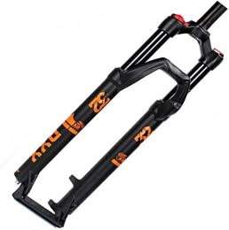 XKCCHW Mountain Bike Fork XKCCHW Mtb Bicycle Fork Air Fork 27.5 29 Inch Mountain Bike Bicycle Front Fork Damping Adjustment Shoulder Control Ultralight Aluminum-Magnesium Alloy Suspension Fork Travel 120Mm