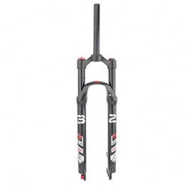 XRDSHY Spares XRDSHY 26 / 27.5 / 29 in Bike Forks MTB Air Suspension Fork, Rebound Adjust Straight Tube Manual / Remote Lockout journey 120mm Ultralight XC Mountain Bike Front Forks, Shoulder control-27.5in