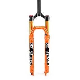 XYSQ Mountain Bike Fork XYSQ 27.5 / 29 Inch Front Suspension Fork Mountain Bike Damping Rebound Adjustment Travel 100mm Disc Brake QR 9mm Shoulder Control (Color : B, Size : 29 inch)