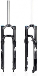 XZ Mountain Bike Fork XZ High Quality 26 / 27.5 inch Mountain Bike Suspension Fork, 1-1 / 8'' Lightweight Aluminum Alloy Bicycle Shoulder Control Travel, C, 26inch