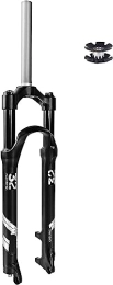 YANHAO Mountain Bike Fork YANHAO 26 / 27.5 / 29 Inch Suspension Fork Stroke 105mm, 28.6mm Straight Pipe Alloy Spring Mountain Bike Front Fork Disc Brake (Color : Manual Lockout, Size : 27.5 inch)