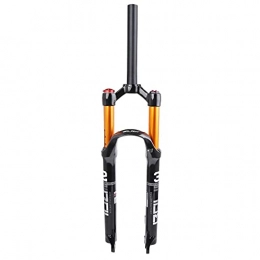 YMSHD Mountain Bike Fork YMSHD Magnesium Alloy Mtb Bike Gas Fork Bicycle Suspension Front Fork Mountain Bike Bicycle Fork 26 / 27.5 / 29 Inch (Color: Straight-Manual, Size: 27.5Inch)