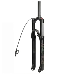 YOJOLO Mountain Bike Fork YOJOLO Air Suspension Fork 26 / 27.5 / 29 Inch MTB Air Fork Bike Suspension Forks Travel 100mm Rebound Adjust 1-1 / 8'' Straight / Tapered Mountain Bike Front Fork Remote Lockout QR 9mm Black