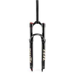 ZECHAO Mountain Bike Fork ZECHAO Mountain Bike Suspension Forks, 26 / 27.5 / 29in Ultralight Aluminum Alloy 120mm Travel Air Supension Front Fork XC / AM / FR Bicycle Cycling Accessories (Color : Straight Manual Lock, Size : 27.5inch