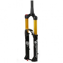 ZQW Mountain Bike Fork ZQW 27.5 29 Inch Mountain Bike Fork, Bicycle Air Suspension Fork DH AM MTB Fork Hand Control Cone Tube 1-1 / 2" Disc Brake Thru Axle 15 * 110mm Travel 160mm (Color : B, Size : 27.5inch)