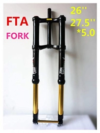 ZSR-haohai Spares ZSR-haohai Fat Fork Snow DH Fork 26"4.0 4.7.8 5.0 150mm O.l.d Cruiser 20mm Bike Suspension Ebike Ancient Three Vertical Forks (Color : Zoom fat fork)