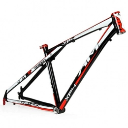 Mountain Bike Mountain Bike Frames AM / XP400 Mountain Bike Frame, 26 / 16 Inch Lightweight Aluminum Alloy Bike Frame, Suitable For DIY Assembly Of Mountain Bike Accessories(Black / red