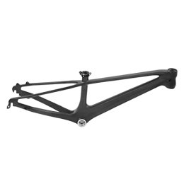 BALRAJ Mountain Bike Frames BALRAJ 20 Inch Bike Frame Quick Release Lightweight Carbon Fiber Mountain Bike Frame Simple Structure for Bike Accessories