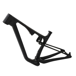 Carbon Fiber Mountain Bike Frame Easy to Install Bike Frame Shock Absorption for Riding