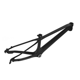 Eulbevoli Mountain Bike Frames Eulbevoli 20 Inch Bicycle Frame, High Hardness Quick Release Easy Installation Carbon Fiber Ultra Light Corrosion Proof Mountain Bike Frame for Bike Parts