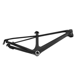 Eulbevoli Mountain Bike Frames Eulbevoli Mountain Bike Frame, 20 Inch Bicycle Frame Corrosion Proof Easy Installation Carbon Fiber High Hardness Ultra Light for Bike Parts