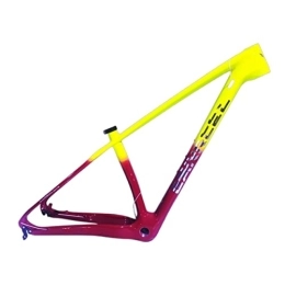 FAXIOAWA Spares FAXIOAWA Carbon Fiber Frame 29er 15 17 19 Carbon Fiber Mtb Frame 135 * 9r Bike Bike Frame Maximum Load 250kg (Color : 1, Size : 48cm)