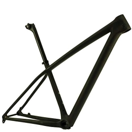 HCZS Spares HCZS Bike Frame Carbon Frameset Ultra-light carbon fiber frame 27.5 / 29ER Mountain bike rack for Mechanical variable speed or DI2 15