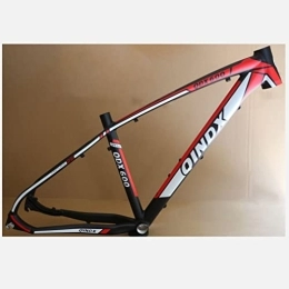 HIMALO Mountain Bike Frames HIMALO 26er Hardtail Mountain Bike Frame 16'' / 18'' Disc Brake MTB Frame QR 135mm Aluminum Alloy Rigid Frame, For 26 Inch Wheels (Color : Red, Size : 26 * 16'')