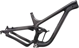 ICANIAN Mountain Bike Frames ICANIAN 29 Full Suspension Full Carbon MTB Boost Frame P9 L BSA Mountain Bike Frame 148 x 12 mm Thrust Axle (L)