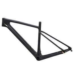 Lantuqib Mountain Bike Frames Lantuqib Bicycle Front Fork Frame, Professional Carbon Front Fork Frame for Mountain Bicycle(29ER*19 inch)