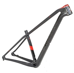 Leodun Mountain Bike Frames Leodun 29ER Mountain Bike Frame Carbon Fiber Disc Brake Bicycle Frame Travel 120Mm MTB Frame Quick Release Axle 148Mm, 29 * 19 inch