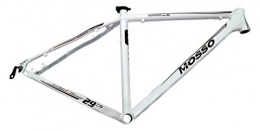 Mosso Mountain Bike Frames Mosso Unisex's MTB 2902 Odyssey Frame, White / Black, 19-Inch