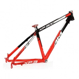 Mountain Bike Mountain Bike Frames Mountain Bike Road Bike Frameset, AM / XP300 Frame, 26 / 16 Inch Lightweight Aluminum Alloy Bike Frame, Suitable For MTB, Cross Country, Down Hill(Black / red