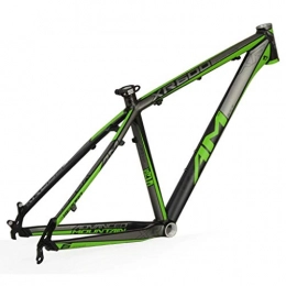 Mountain Bike Mountain Bike Frames Mountain Bike Road Bike Frameset, AM / XR600 Frame, 26 / 16 Inch Lightweight Aluminum Alloy Bike Frame, Suitable For MTB, Cross Country, Down Hill(Black / green