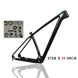 GONGJU Spares MTB Carbon Mountain Bike Frame Carbon Bicycle Frame MTB 27erx19inch Carbon Frame Bicycle Bike