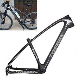 NOLOGO Spares Nologo Grey LOGO MTB Mountain Bike Frame Full Suspension T800 Carbon Fiber Bicycle Frame, Size: 27.5 X 15 Inch. (Karstade)