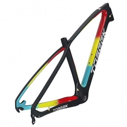 NOLOGO Spares Nologo MTB Mountain Bike Frame Full Suspension T800 Carbon Fiber Bicycle Frame, Size: 27.5 X 17 Inch. (Karstade)