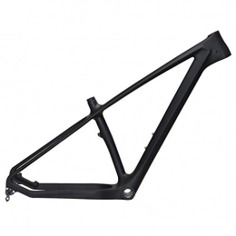 PPLAS Mountain Bike Frames PPLAS Carbon Fat Bike Frame With Fork 26er Carbon MTB Snow Bike Frameset 26×5.0 Mountain Snow Bicycle Frame (Color : Only Frame, Size : 18inch Matte)