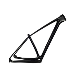 PPLAS Spares PPLAS Carbon MTB Frame 29er Carbon Mountain Bike Frame New T1000 Carbon MTB Bicycle Frames PF30 15 / 17 / 19 / 21" (Color : Black Glossy, Size : 21inch)