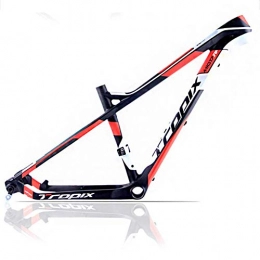 SJSF Y Spares SJSF Y 27.5Er Bike Full Carbon Frame 142Mm*12Mm T800 700C Bicycle Frames 15 / 17Inch BB92 Mountain Bike Carbon Fiber Frame Ultralight Frame, 15 inch