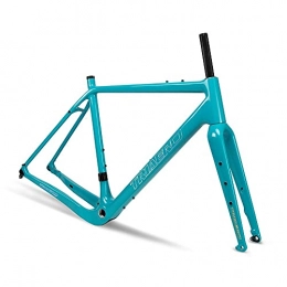 TRIAERO ICAN X-Gravel Carbon Gravel Bike Frameset Flat Mount BSA 54 cm Steckachse 12 × 100/12 × 142 mm