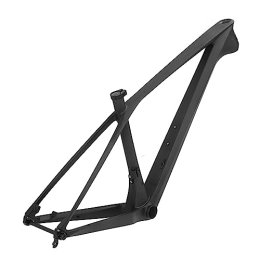 VGEBY Spares VGEBY 17in Full Carbon Bike Frame, 27.5er Internal Routing Cable Hardtail Bicycle Frame Quick Release 142x12 Rear Thru Axle for Mountain Road Bikes