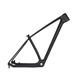 Wenhu Spares Wenhu Carbon Frame MTB 650B Carbon Mount for Mountain Bike UD Black 142 * 12Mm Cross Shaft And 135 * 9Mm QR Frames, 29er17inchMatte