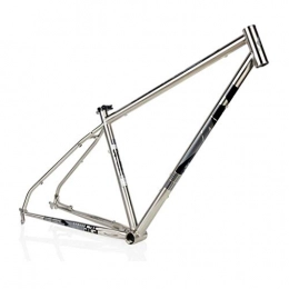 WSJ Mountain Bike Frames WSJ WSJBicycle Frames Unibody Chrome Molybdenum High-end Steel Mountain Elasticity 26 / 27.5"Strength Rust