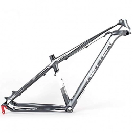 Xiaolizi Mountain Bike Frames Xiaolizi Lightweight TW6900 Bicycle Frame Aluminum Alloy 27.5Inch wheel diameter Mountain Bike XC Frame Inner Wire Frame 15.5, 16.5, 17.5Inch, Gray, 17.5inch