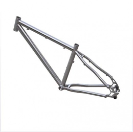 Xiaolizi Mountain Bike Frames Xiaolizi Ultra-light weight Titanium alloy mountain bike off-road frame travel road bike frame is better than carbon fiber riding equipment, 29 * 18inch